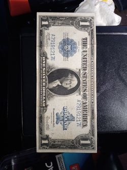 1923 Horse Blanket silver Certificate