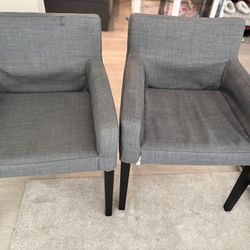 Two IKEA Chairs Used $10each Obo 
