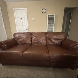 Leather Couch - 3 Seater 