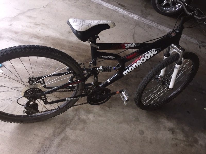 Mongoose shop saga bike