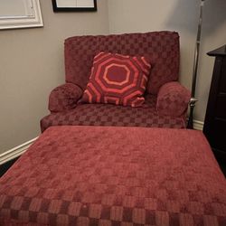 Comfy Chair & Ottoman