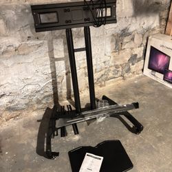 Perlegeare Rolling TV Stand