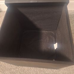 collapsible storage ottoman, 