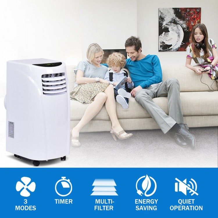 8000 BTU Portable Air Conditioner & Dehumidifier Great to Circulate the Air