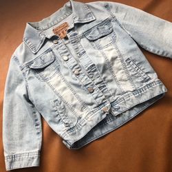 Womens 3/4 Sleeve Jean Jacket ( S-M)
