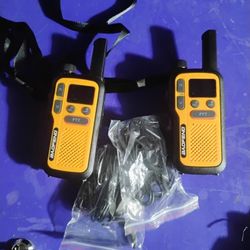 2 Way Radios 500 Meter Range Rechargeable 