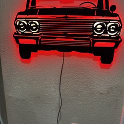 Impala Metal Sign 
