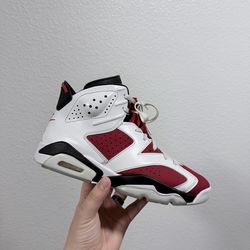 Jordan retro 6 carmine