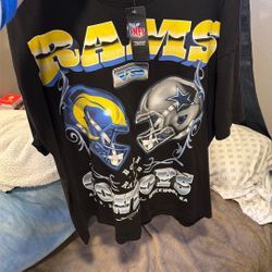 BORN N RAISED RAMS VS COWBOYS LIMITED EDITION SHIRT 