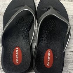 Okabashi Women's Flip-Flops Size 5.5 (Small) 