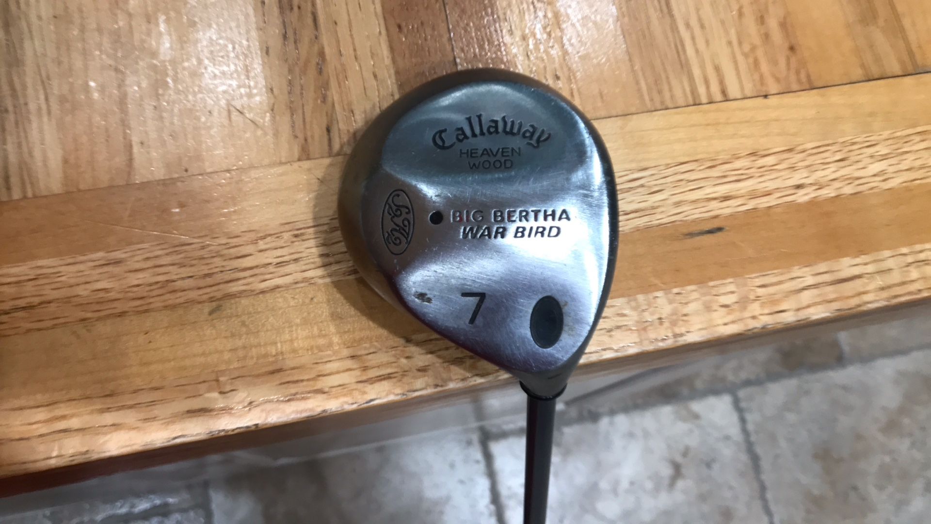 Callaway big Bertha warbird Heavenwood seven great shape
