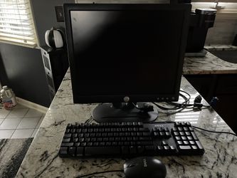 Dell Monitor, Keyboard And Mouse