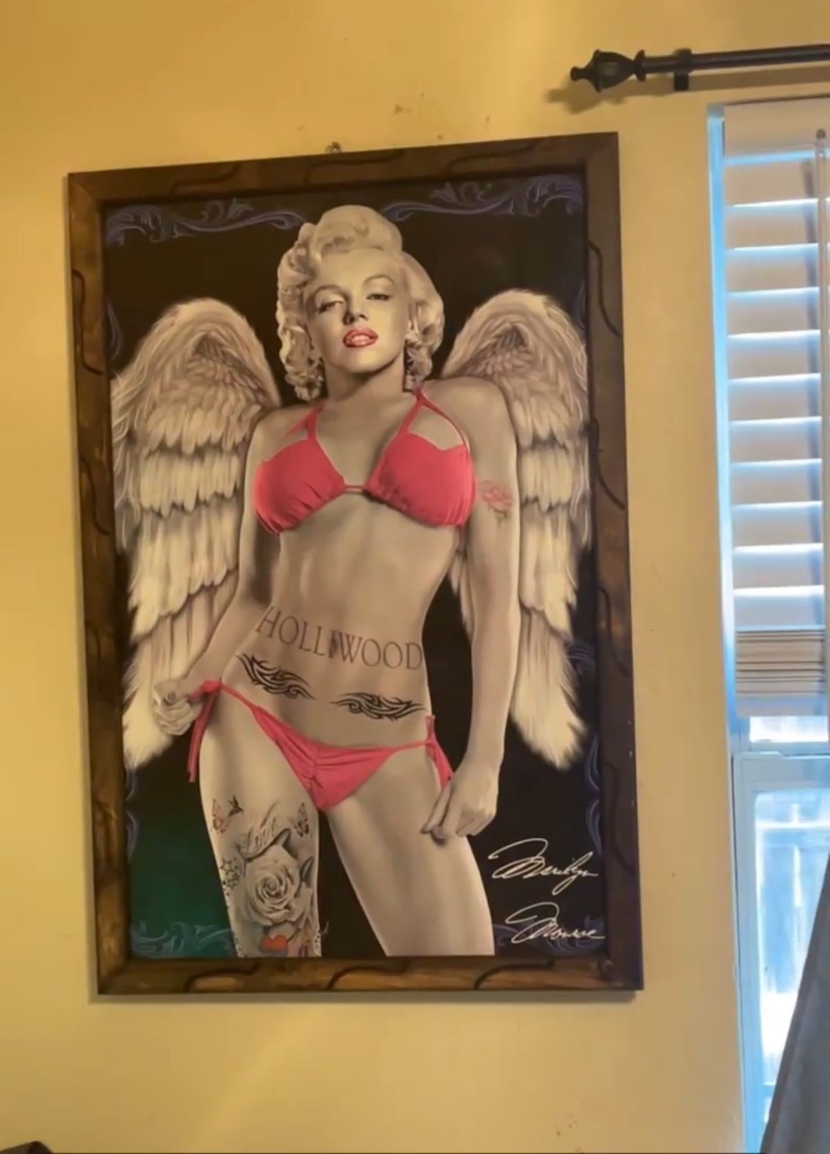 Marilyn monroe painting 