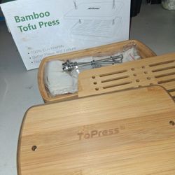 ToPress Bamboo Tofu Press, New - Open Box