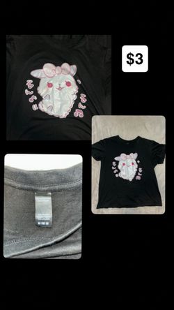 Black design t shirt