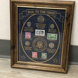Hail To The Chief Coin & Stamp Display 