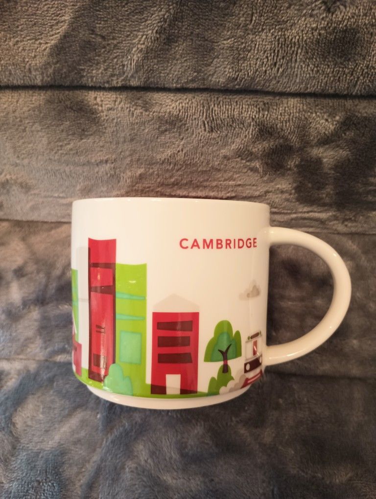Starbucks 2012 You Are Here Collection CAMBRIDGE MASS Mug