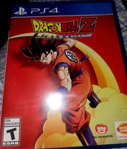 PS4 VIDEO GAME DRAGON BALL Z KAKAROT