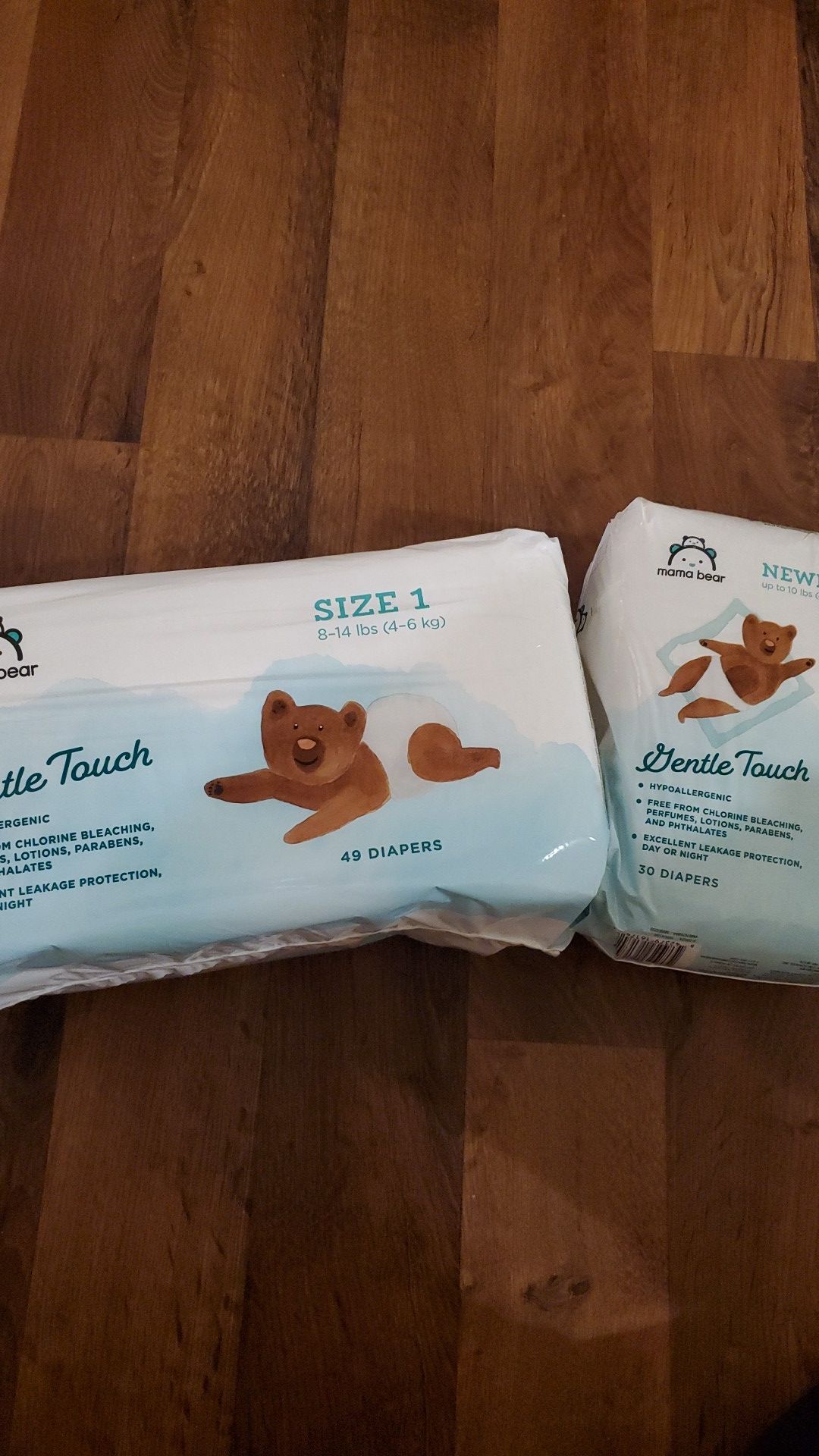 Brand new diapers