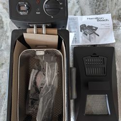 New Hamilton Beach 3 Quart Deep Fryer