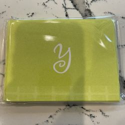 Brand-new Pack Of “Y” Notecards 