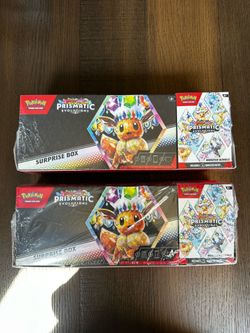 Pokemon TCG Prismatic Evolutions Surprise Box Booster Bundle Sam’s Club New Sealed