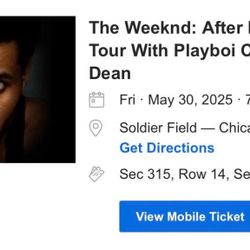 The Weeknd Chicago Tickets 