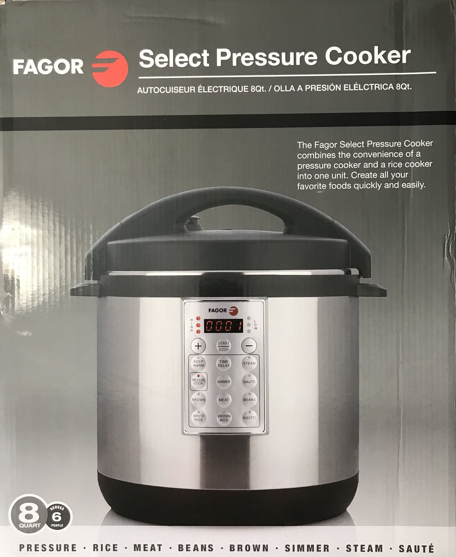 Macy's.com: Fagor Elite Pressure Cookers as Low as $36 (Regularly