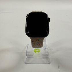 GPS Only Apple Watch Series 11 46MM Jet Black Aluminum Confetti Sport Loop