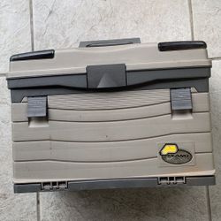 Plano Fishing Guide Series 4-Drawer Tackle Box, Graphite/ Sandstone