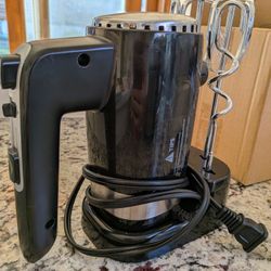 Hand Mixer With Stand Attachments 