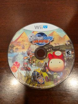 Scribblenauts Unlimited (Nintendo Wii U) DISC ONLY  Video Game