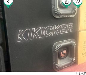 Dual 12" Kicker Solo X Subwoofers in Original Kicker Custom Ported Box for SUVs - Halloween Special $1599
