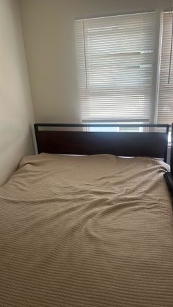 Queen bed frame