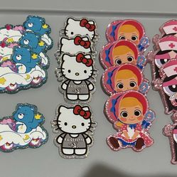 DIY acrylics/ badge reels acrylics