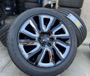 NEW Chevy Tahoe / Silverado / Suburban HIGH COUNTRY 22” Genuine GM Wheels Rims Tires Rines