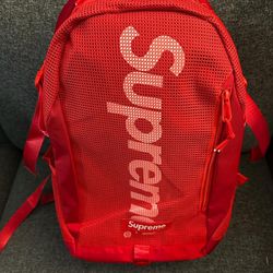 RED BACKPACK 