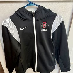 Kids Nike SDSU Dri-fit Zip Up Jacket