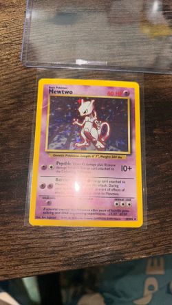 [Near mint] Pokemon: Mewtwo (Base Set) 1999