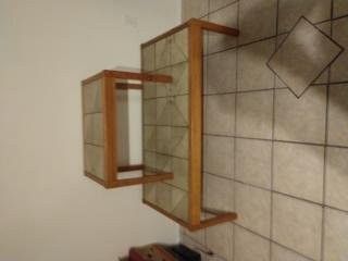 Coffee table w/matching end table