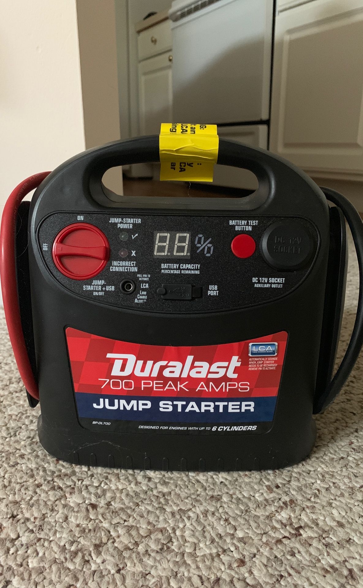 Battery jump starter