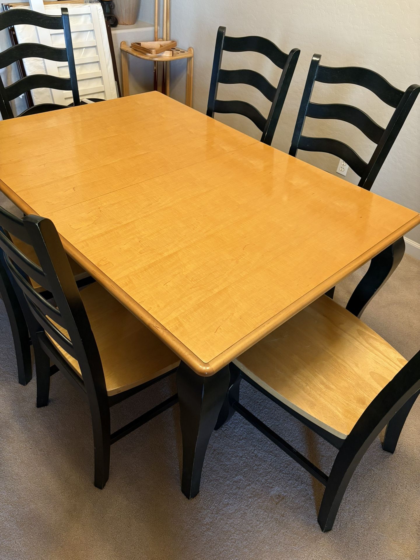 Kitchen Table And 6 Chairs Bassett