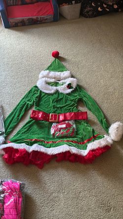 Costume: North Pole Gal Elf  Medium