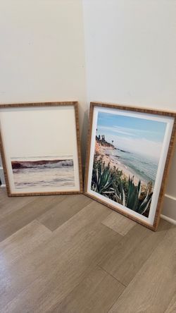 Set of 2 Deny Designs Bree Madden Beach Framed Art Prints