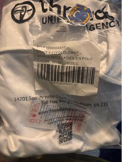 Stater brothers white polo