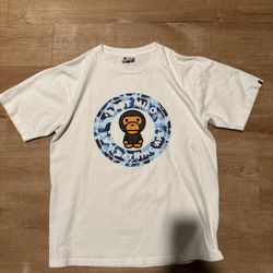 Bape Baby Milo Tee Size L