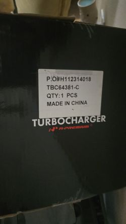 Turbocharger