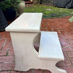 Wooden Step Stool 