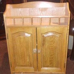Oak Medicine Cabinet