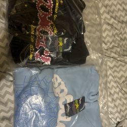 2 Size Mspider hoodies 